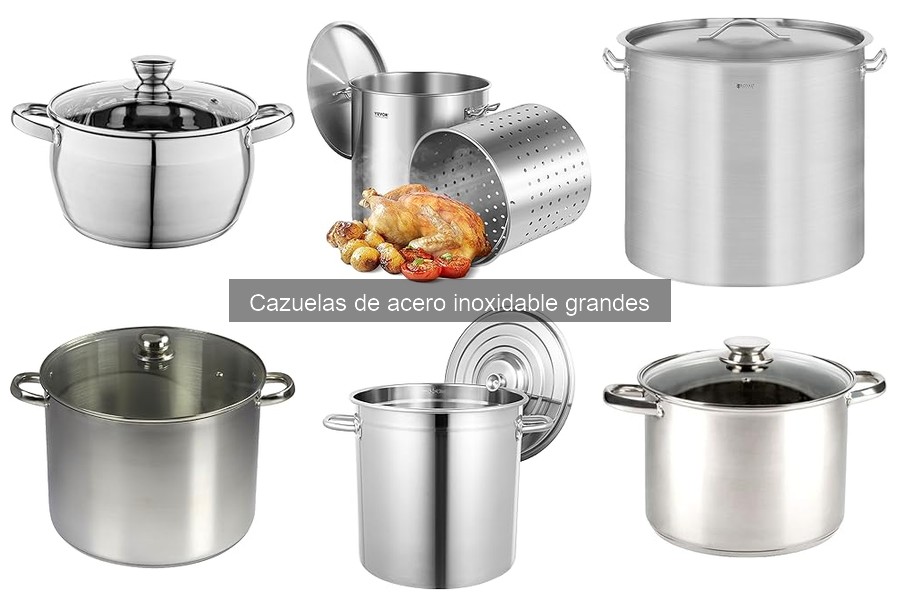 ** Comparativa: Cazuelas de Acero Inoxidable vs Otros Materiales