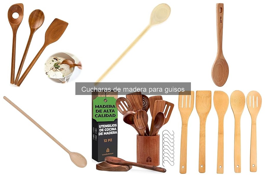 Comparativa: cucharas de madera vs. cucharas de metal para guisos