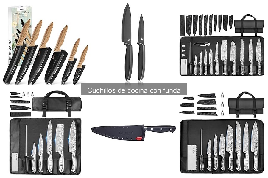 Comparativa: Cuchillos de Cocina con Funda vs Sin Funda