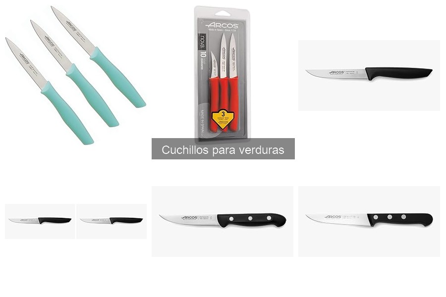 Comparativa: Cuchillos para Verduras vs. Cuchillos de Chef
