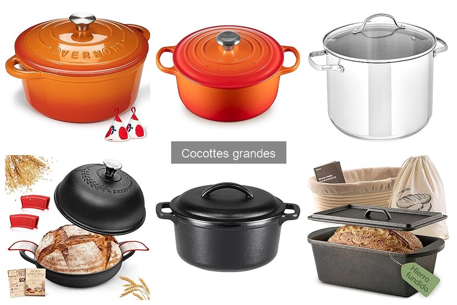 Comparativa de Cocottes Grandes: Mejores Marcas y Precios