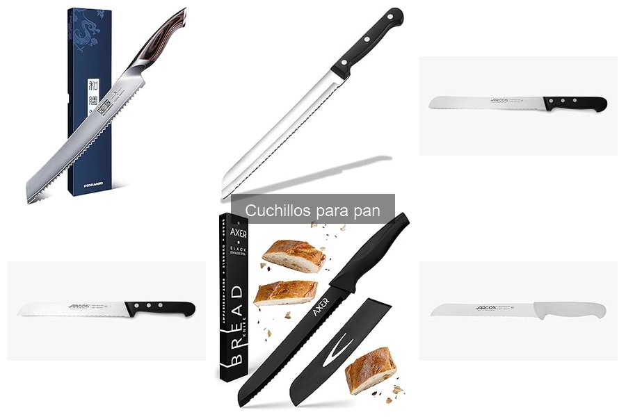 Comparativa de cuchillos para pan: Arcos y más