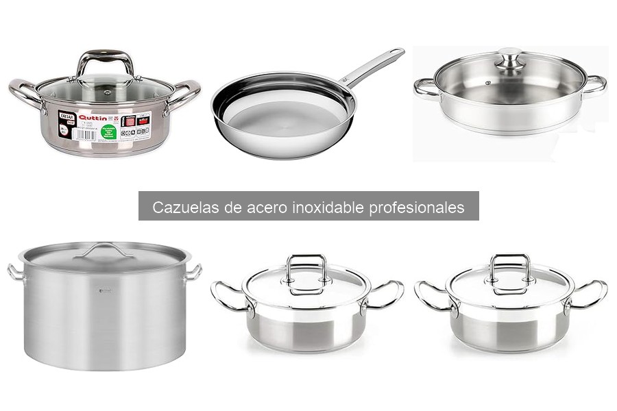 Comparativa de las mejores cazuelas de acero inoxidable