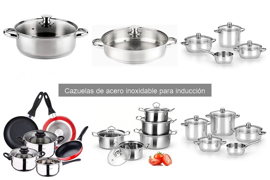 Comparativa de precios: Cazuelas de acero inoxidable inducción