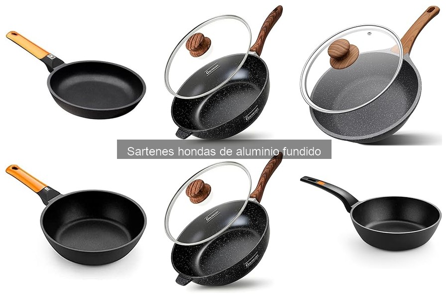 Comparativa de precios de sartenes hondas de aluminio fundido