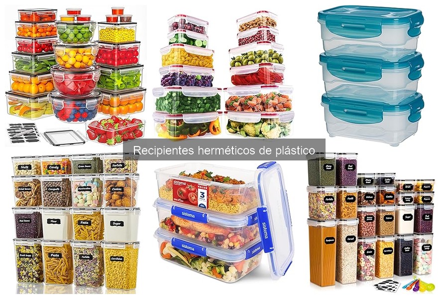 Comparativa de recipientes herméticos de plástico: KICHLY vs Wwtop