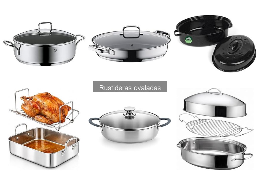 Comparativa de rustideras ovaladas y rectangulares