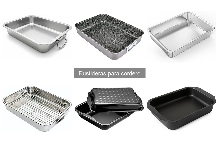 Comparativa de Rustideras para Cordero y Otras Bandejas de Asado