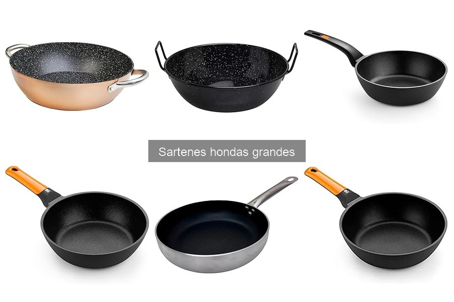 Comparativa de Sartenes Hondas Grandes: Materiales y Ventajas