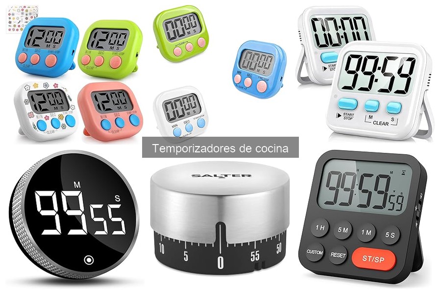 Comparativa de Temporizadores de Cocina: Mejores Marcas y Precios