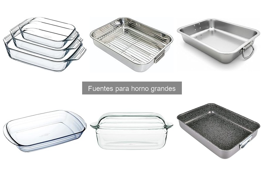 Comparativa: Fuentes de horno vs. Bandejas de asado