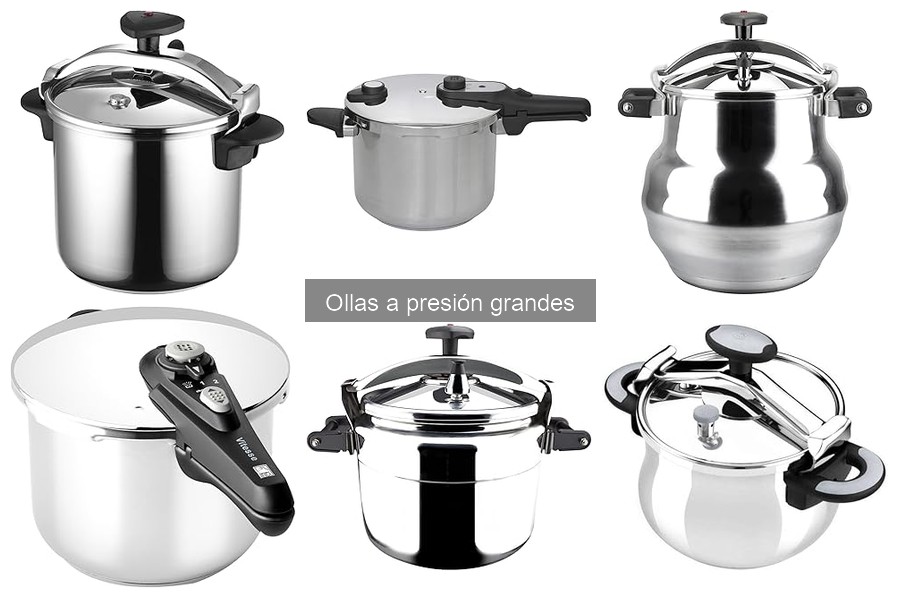 Comparativa: Ollas a presión grandes vs tradicionales