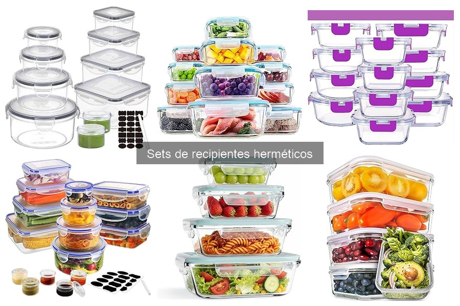 Comparativa: Recipientes herméticos de vidrio vs. plástico