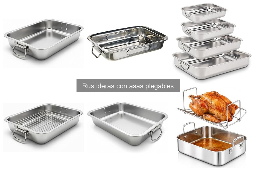 Comparativa: Rustideras con Asas Fijas vs Plegables