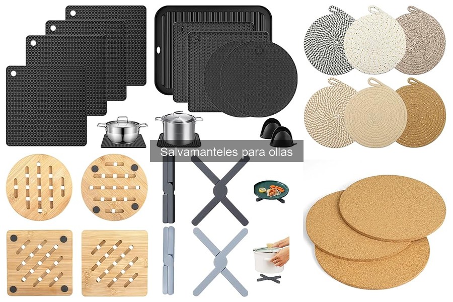 Comparativa salvamanteles de madera vs silicona: ¿Cuál elegir?