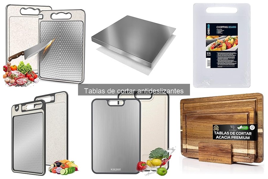 Comparativa: Tablas de Cortar Antideslizantes vs. Madera