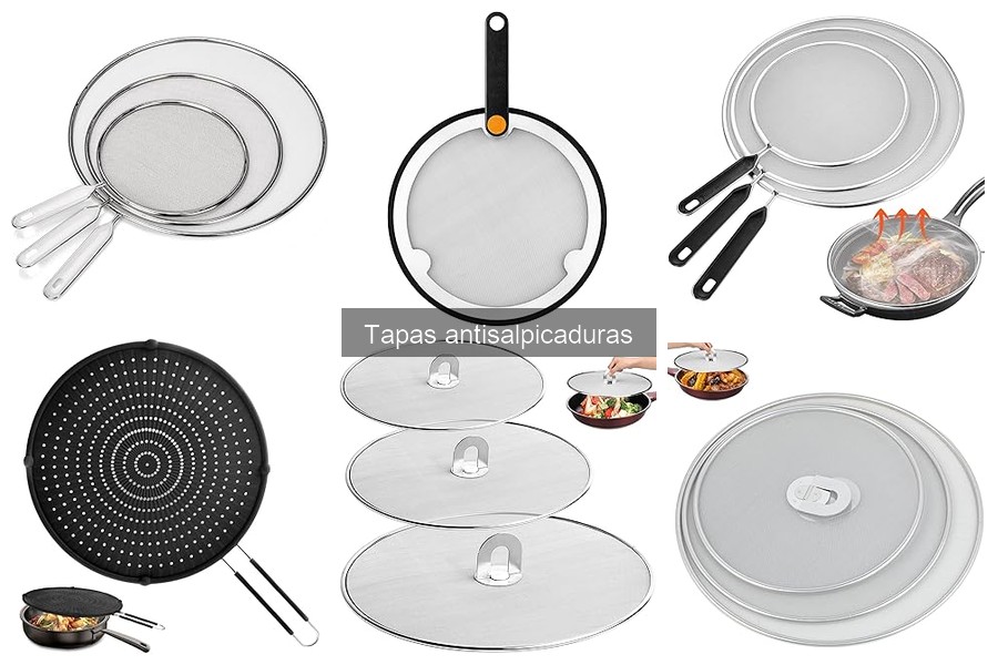 Comparativa: Tapas Antisalpicaduras de Vidrio vs Metal