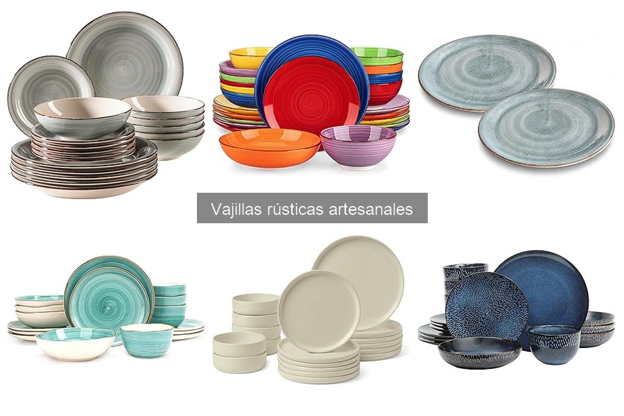 Comparativa: Vajillas Rústicas vs. Vajillas Modernas