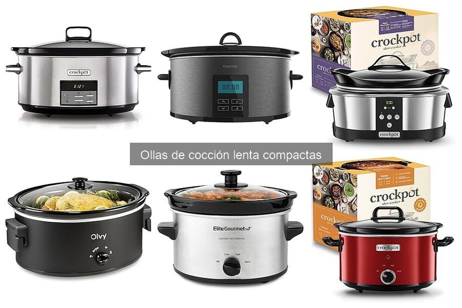 Comprar ollas de cocción lenta compactas al mejor precio