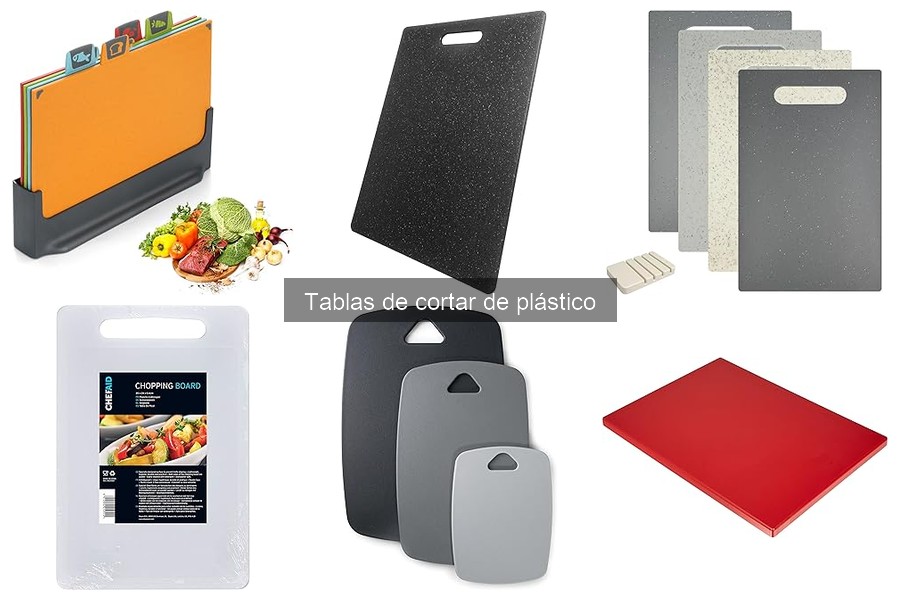 ¿Cuándo cambiar una tabla de cortar de plástico?