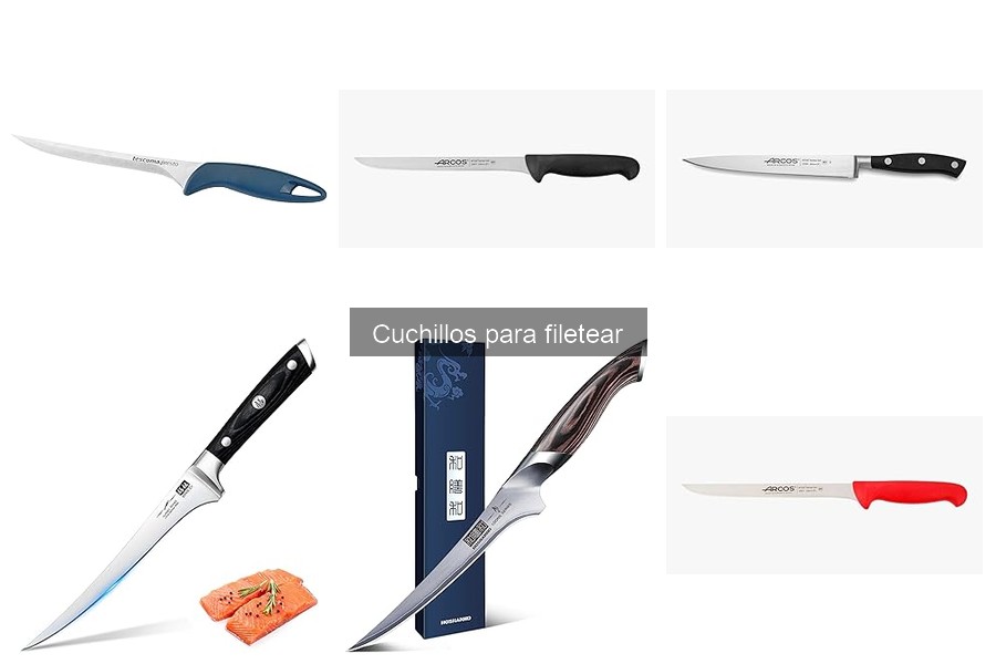 ¿Cuánto cuesta un buen cuchillo para filetear?