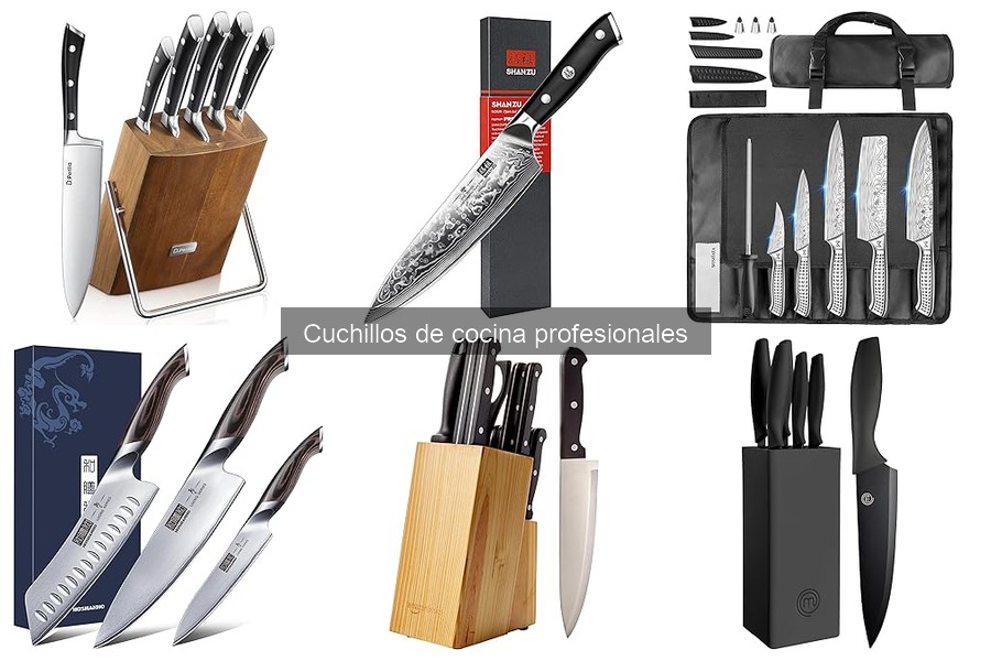 ¿Cuánto gastar en un cuchillo de cocina profesional?