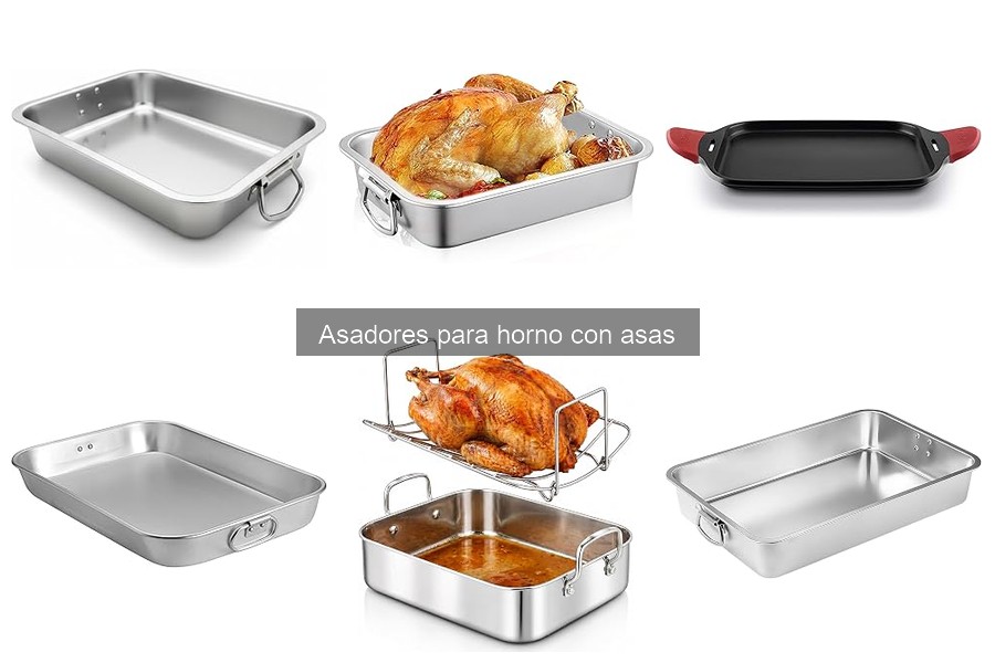 Dónde comprar asadores para horno con asas en línea