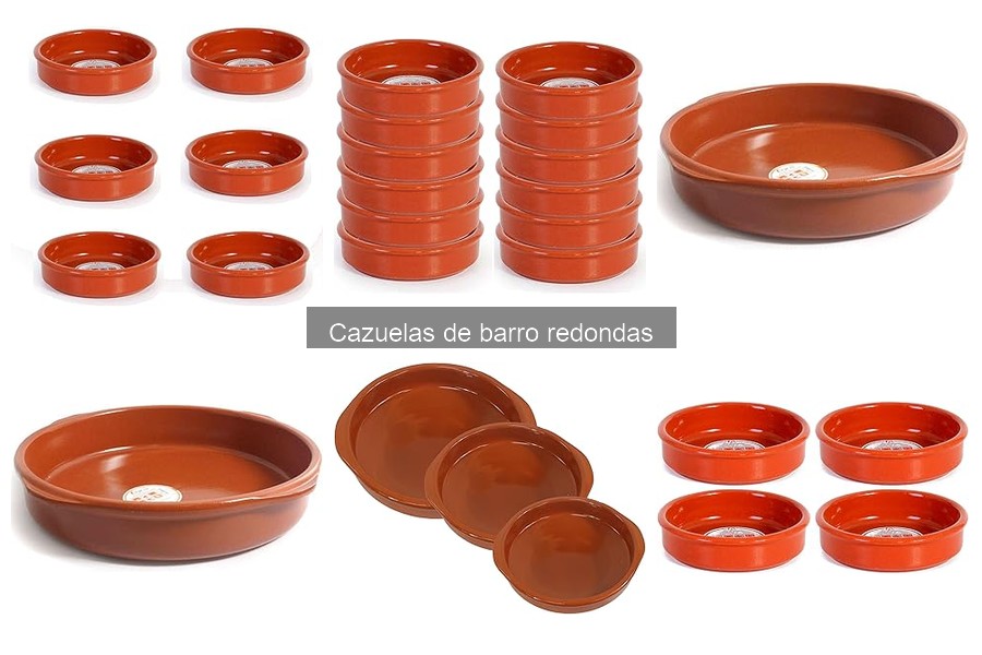 Dónde comprar cazuelas de barro redondas a buen precio