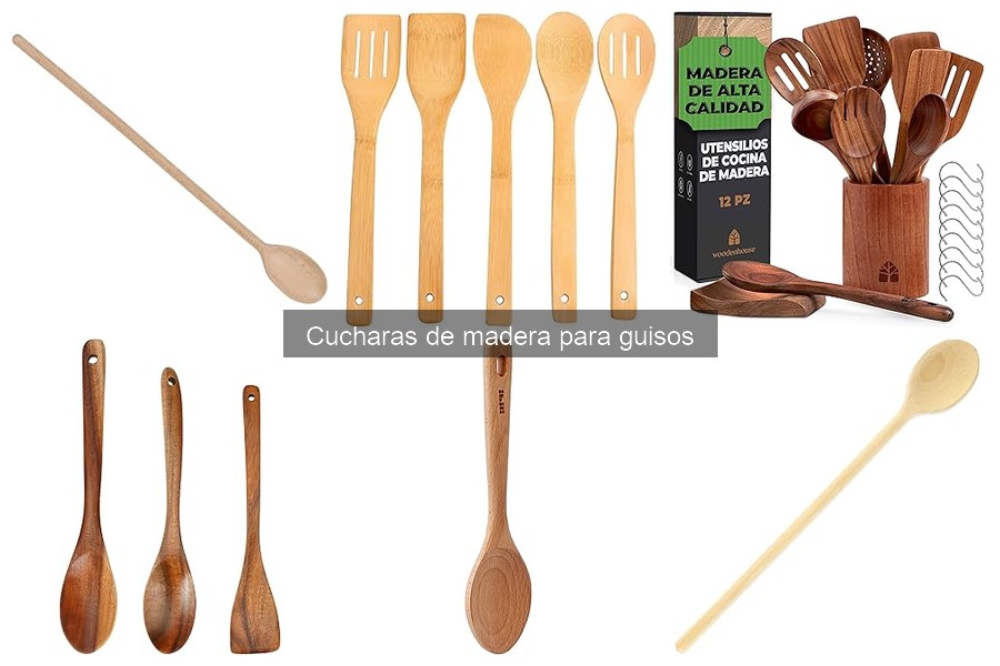Dónde comprar cucharas de madera para guisos: ¡las mejores opciones!