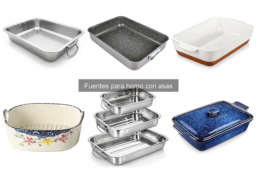Dónde comprar fuentes para horno con asas al mejor precio