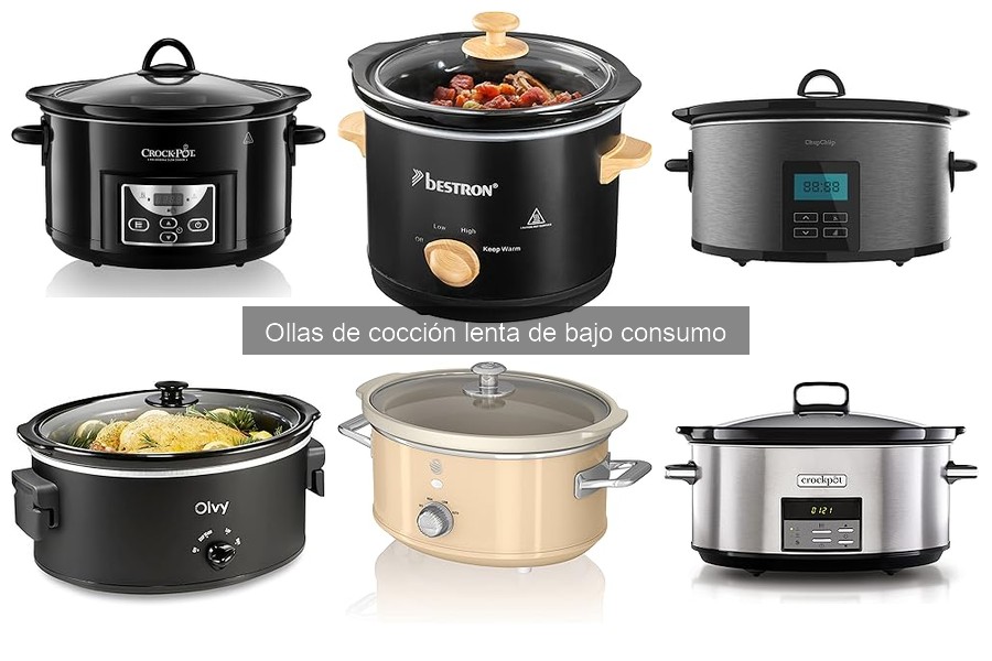 Dónde comprar ollas de cocción lenta de bajo consumo al mejor precio