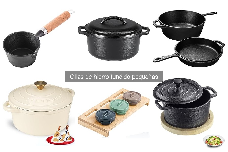 Dónde comprar ollas de hierro fundido pequeñas al mejor precio