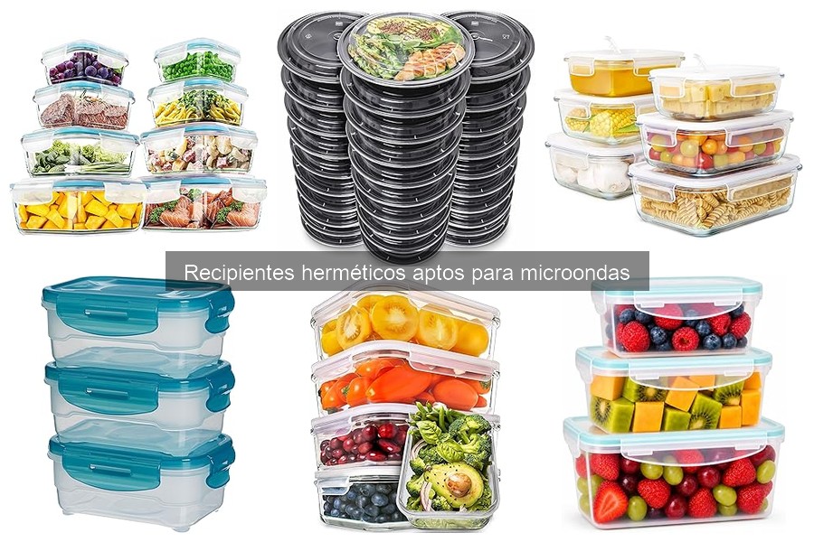 Dónde comprar recipientes herméticos para microondas
