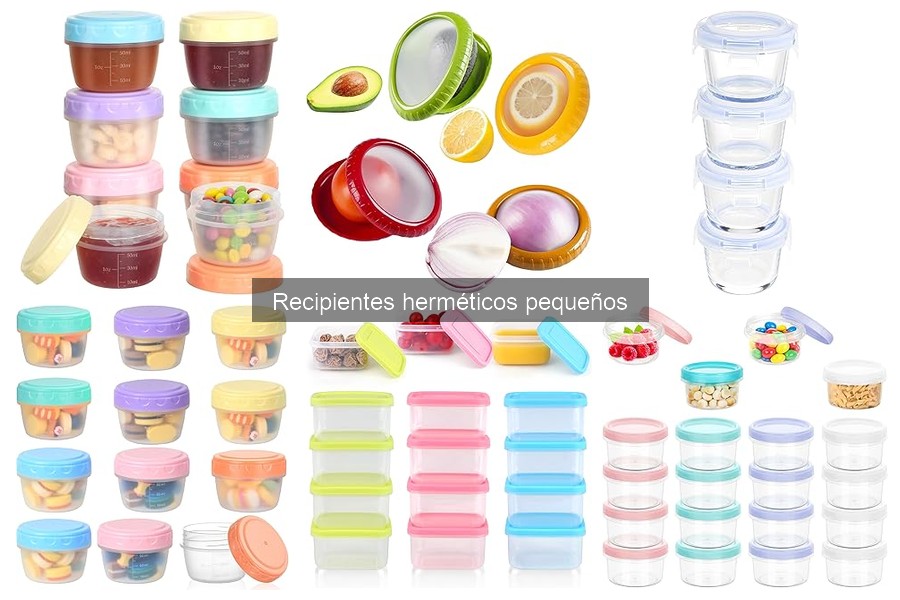 Dónde comprar recipientes herméticos pequeños en oferta