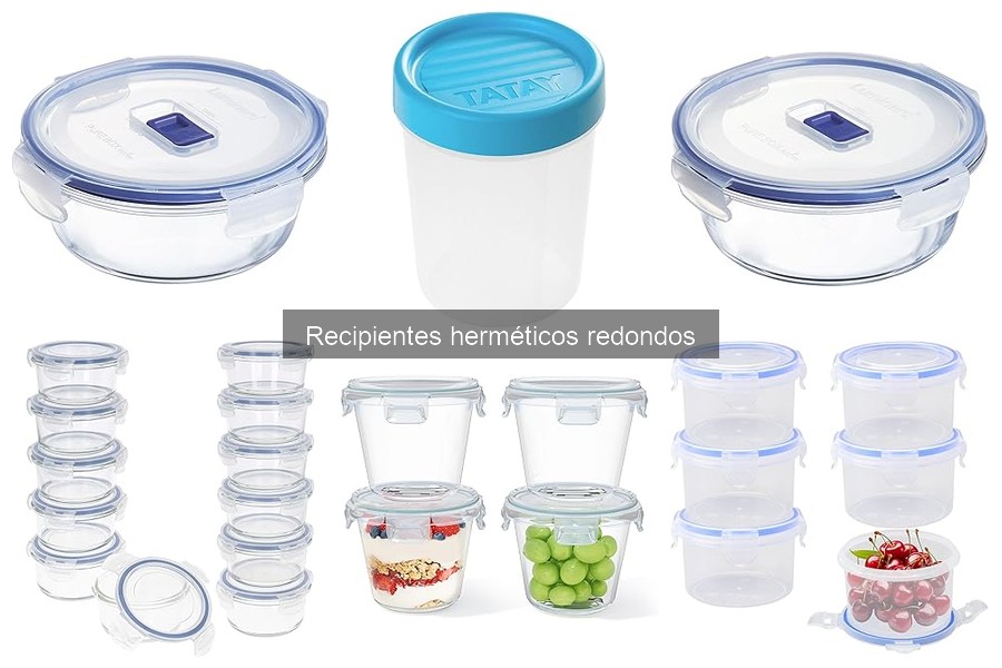 Dónde comprar recipientes herméticos redondos a buen precio