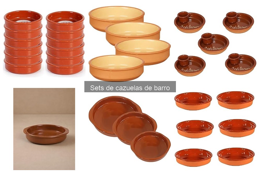 Dónde comprar sets de cazuelas de barro a buen precio