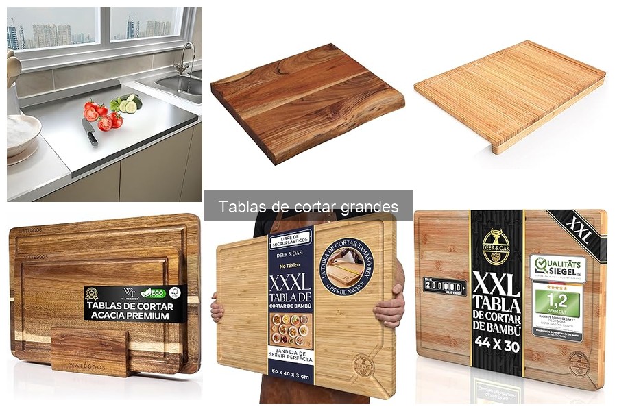 Dónde comprar tablas de cortar grandes con ofertas
