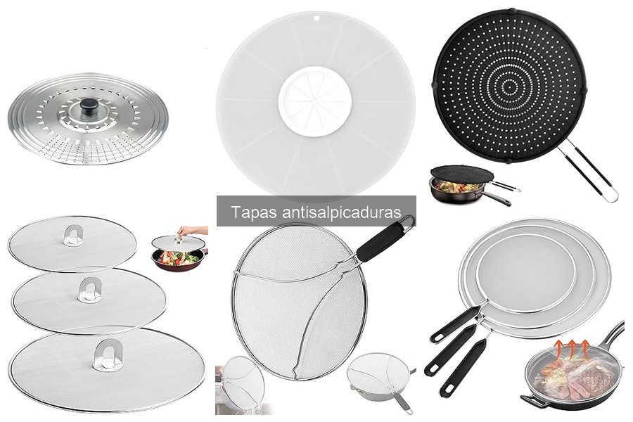 Dónde comprar tapas antisalpicaduras baratas y en oferta