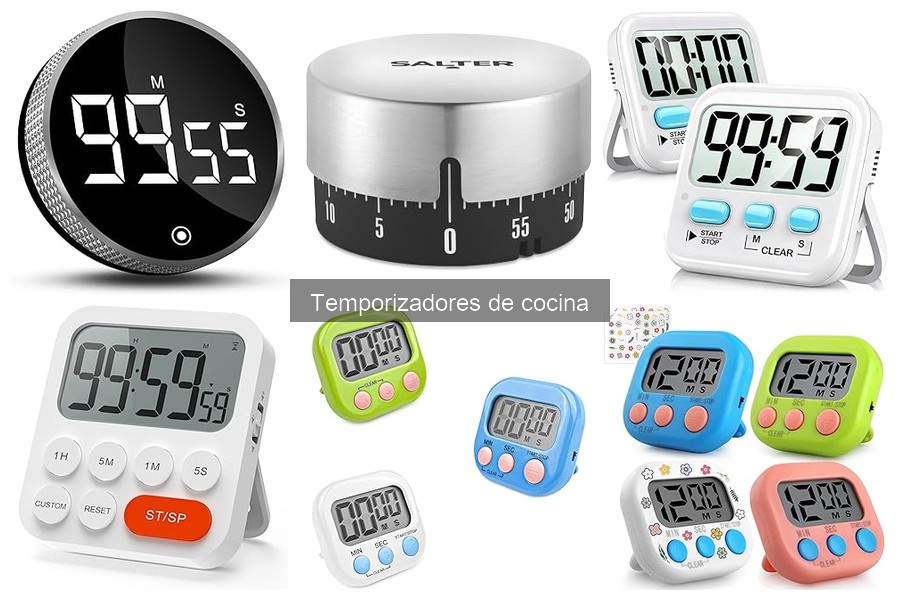 Efectividad de los temporizadores de cocina digitales