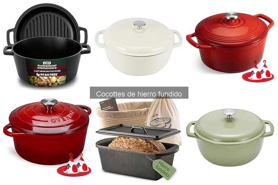 Encuentra cocottes de hierro fundido a buen precio