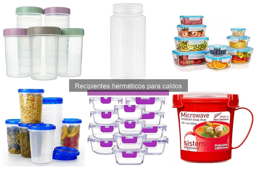 Errores comunes al elegir recipientes herméticos para caldos