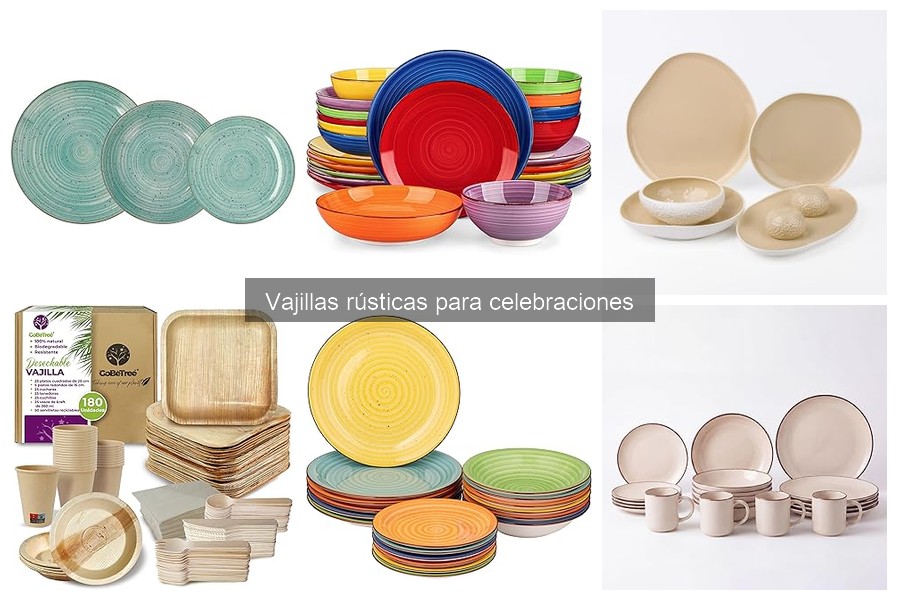 Errores comunes al elegir vajillas rústicas para celebraciones