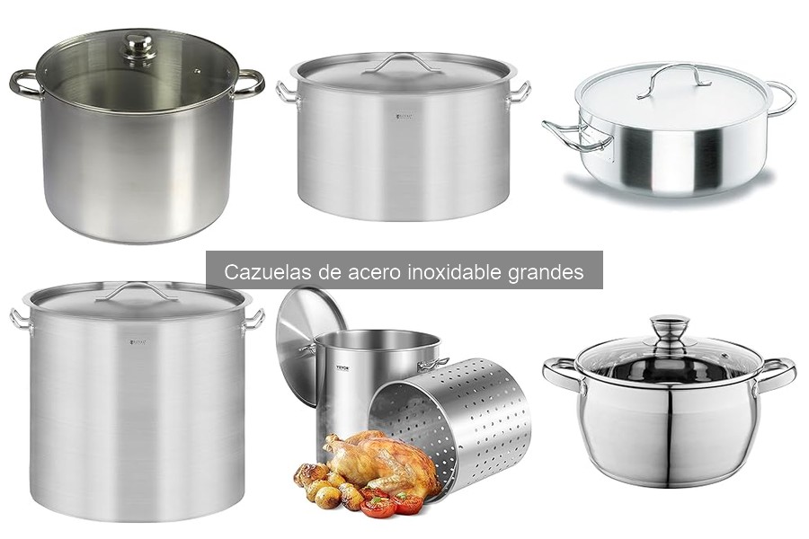 Errores comunes al usar cazuelas de acero inoxidable grandes