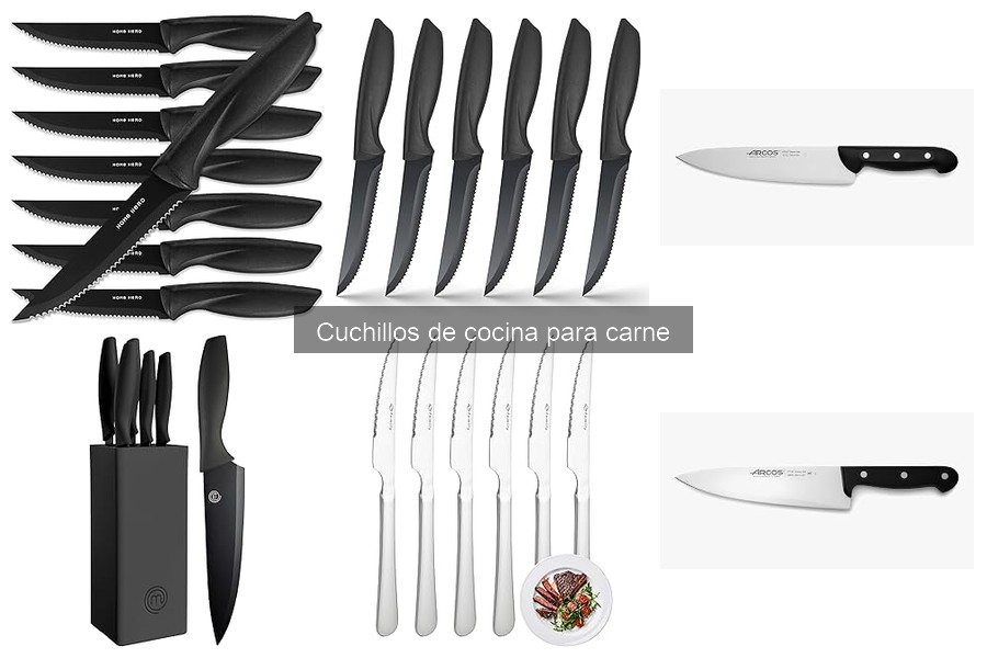 Errores comunes al usar cuchillos de cocina para carne