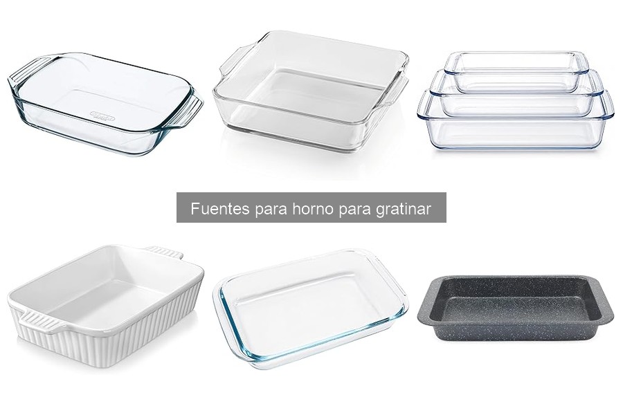 Fuentes para horno aptas para microondas: características clave