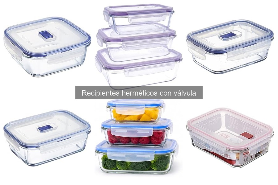 Guía de compra de recipientes herméticos con válvula
