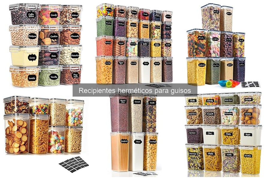 Guía de compra de recipientes herméticos para guisos