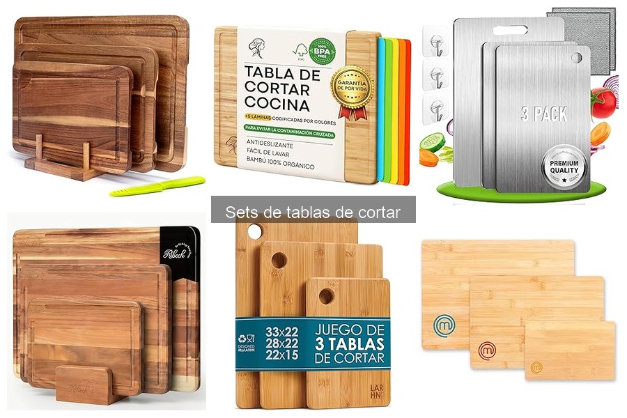 Guía de Compra de Sets de Tablas de Cortar para Cocinar