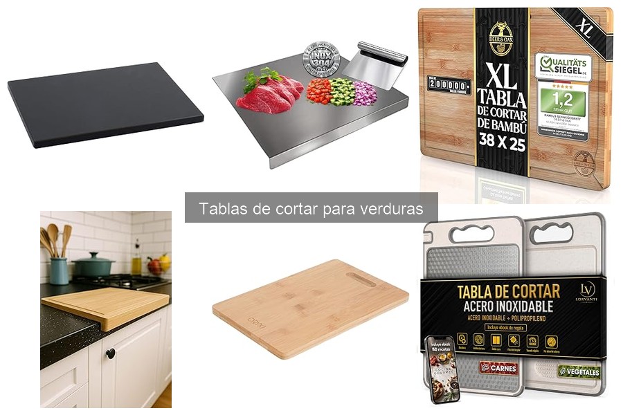 Guía para elegir la tabla de cortar perfecta para verduras