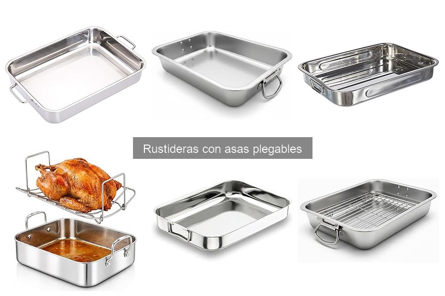 Guía para Elegir Rustideras con Asas Plegables